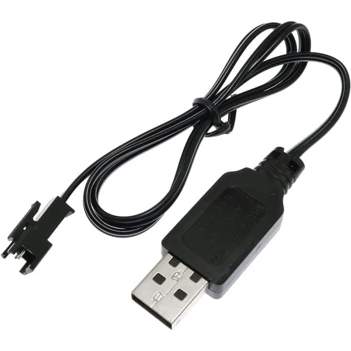 SM-2P 250mAh ulostulo RC Car USB-laturikaapeli 4.8V Ni-Mh akuille YUNIQUE GREEN-CLEAN-POWER