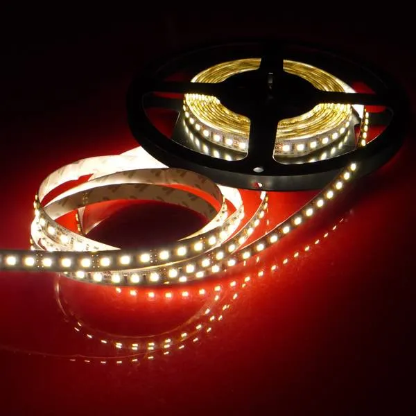 28,8W/m 24V LED-nauha 5m, CCT värilämpötilasäädettävä 2700-6500K, CRI>90