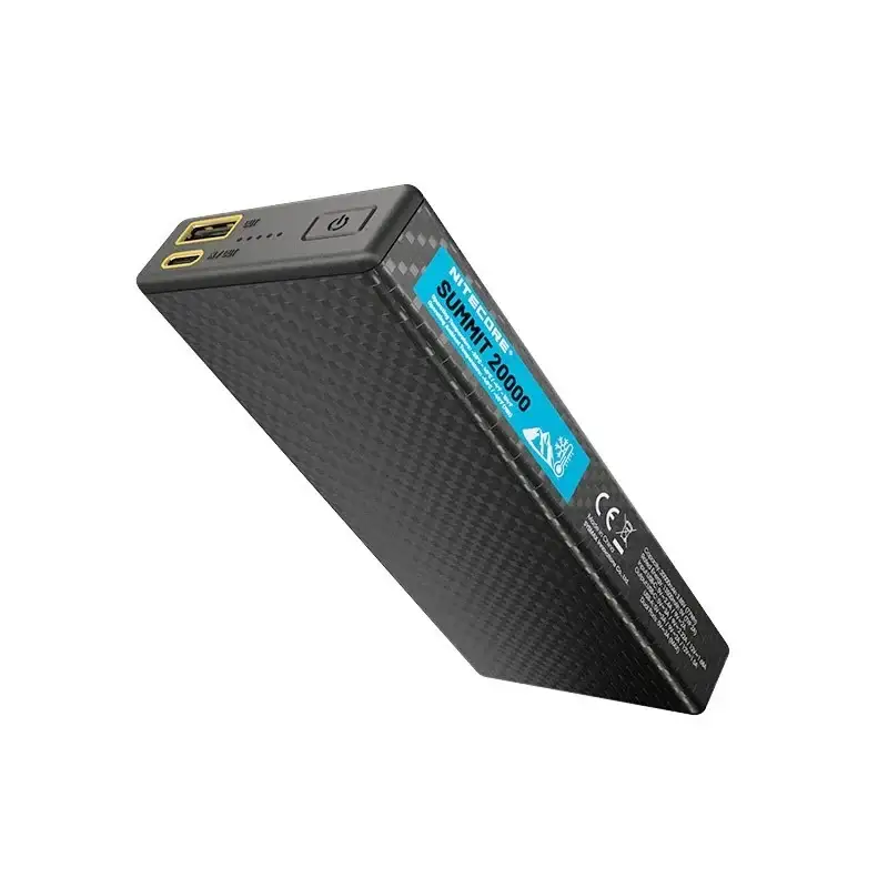 Nitecore Summit 20000 varavirtalähde – 20000mAh Extreme Cool, USB-C PD 20W,