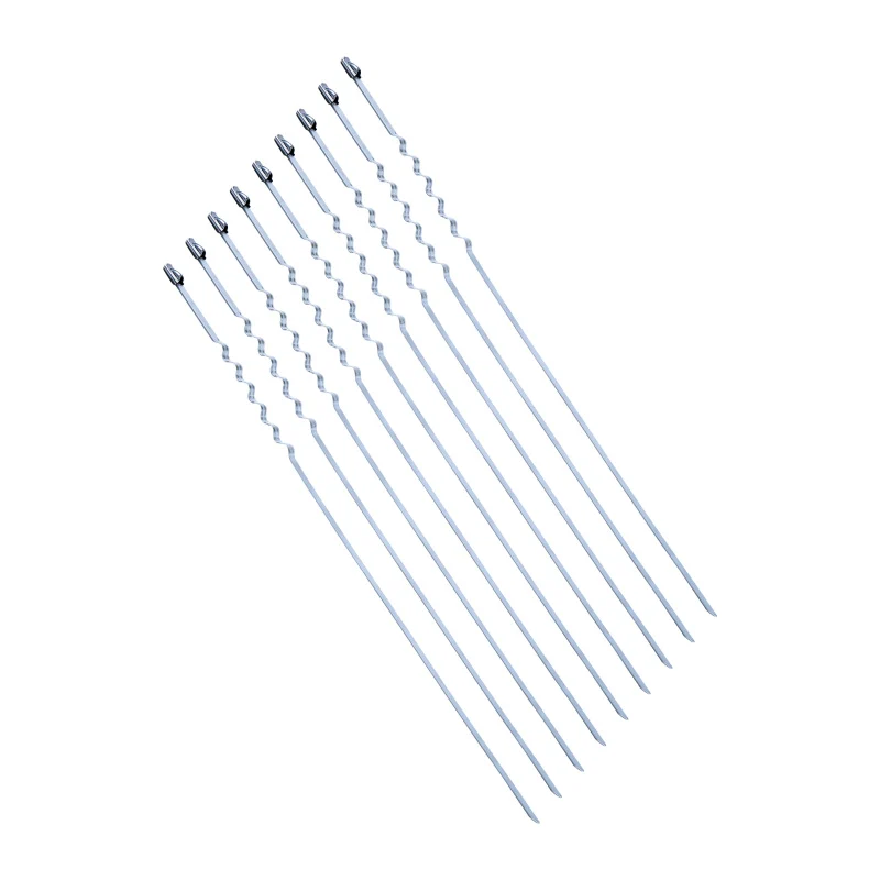 DEI Lockjaw Locking Ties 8in - 9 Per Pack