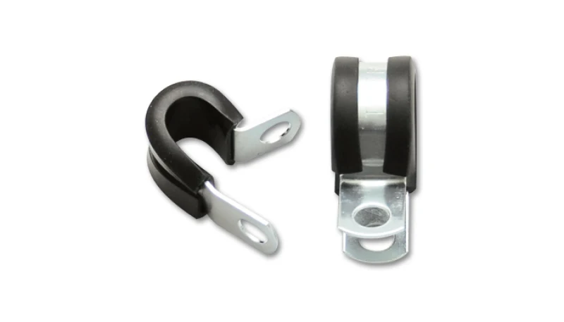 Vibrant Stainless Steel Cushion P-Clamp 1.125in OD Hose (10 Pack)