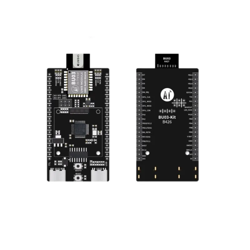 Ai-Thinker UWB-teknologia BU03 DW3000 -suunnittelupaketti paikannustarkkuus 10 cm