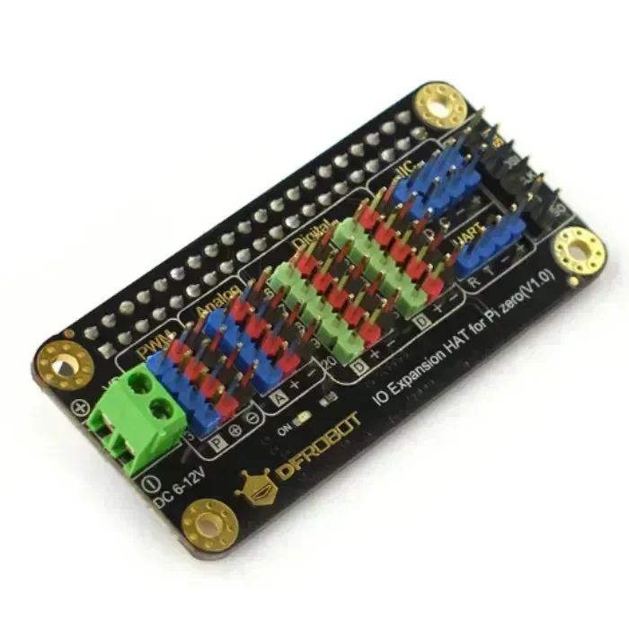 IO-laajennus HAT Raspberry Pi 5 4B Zero W GPIO-laajennuslevy DFRobot