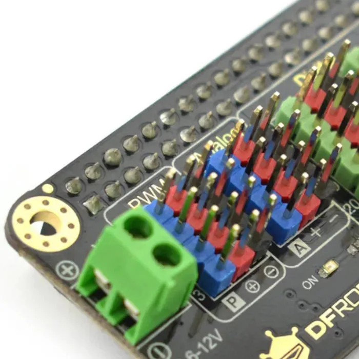 IO-laajennus HAT Raspberry Pi 5 4B Zero W GPIO-laajennuslevy DFRobot