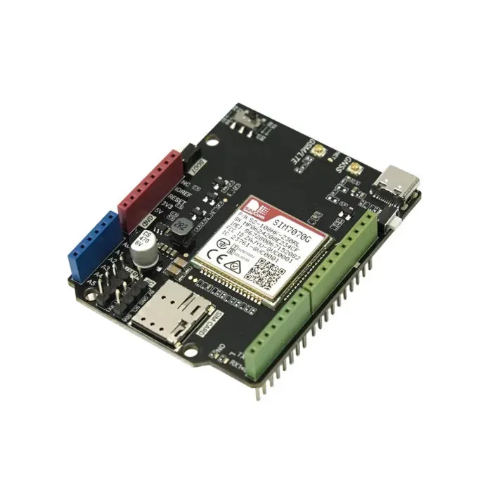 SIM7070G Arduino NB-IoT LTE GNSS -suojakilpi GPS-maailmanseurantaan DFRobot