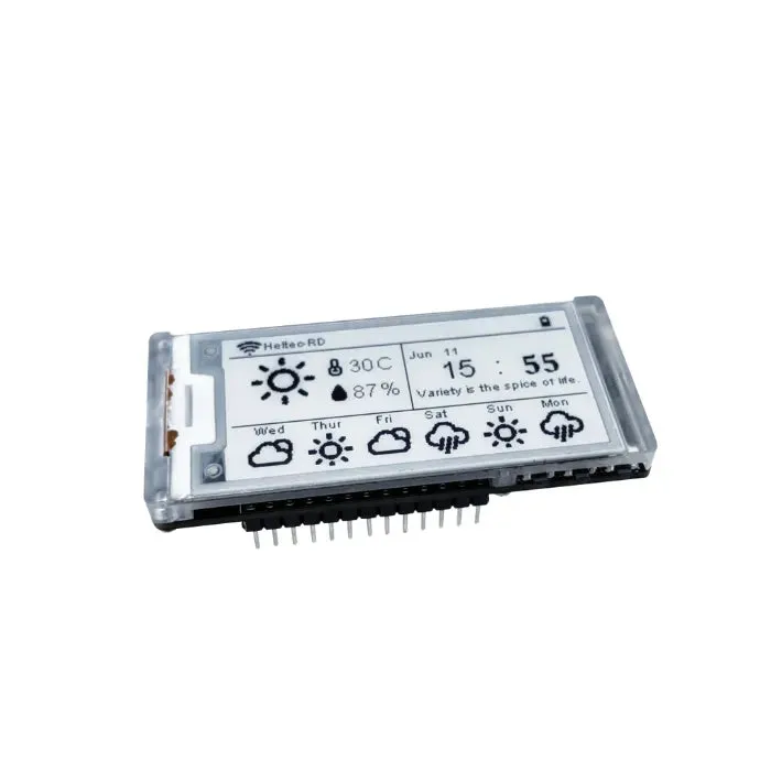 HELTEC ESP32S3 SX1262 E-Paper LoRa Meshtastic LoRaWAN 2,9 tuumaa 868Mhz