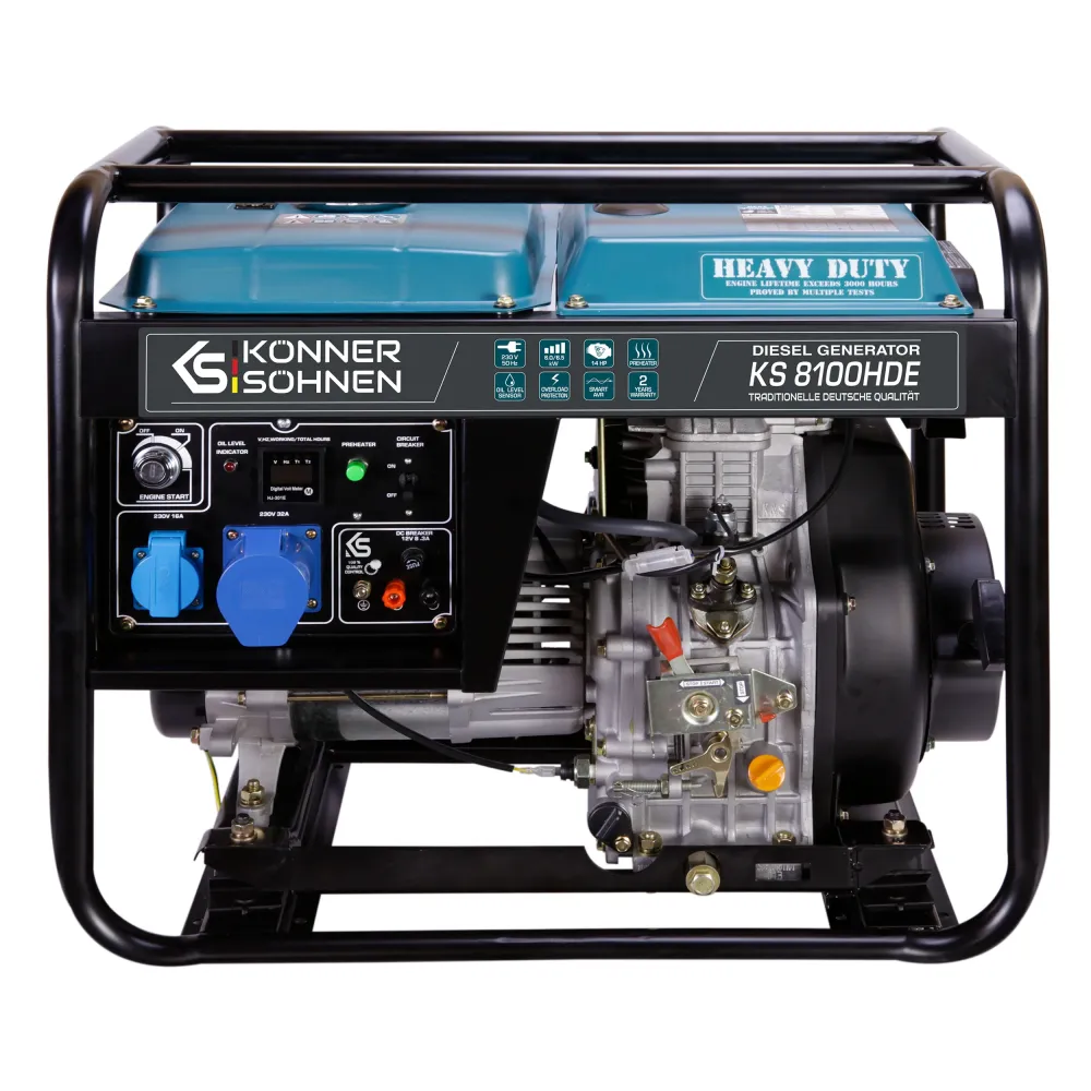 Dieselgeneraattori 'Könner & Söhnen' KS 8100HDE (EURO V)