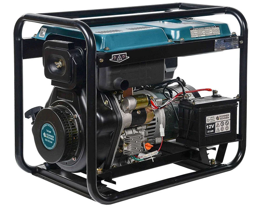 Dieselgeneraattori 'Könner & Söhnen' KS 8100HDE (EURO V)