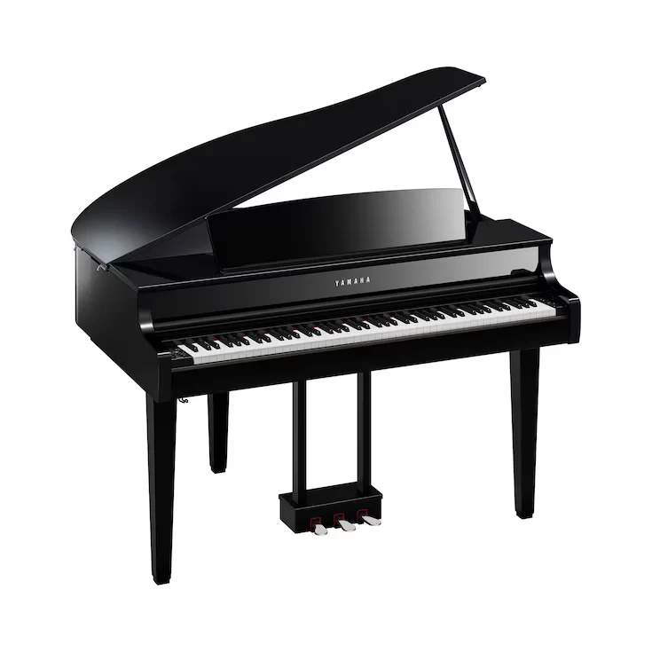 CLP865GP Clavinova digitaaliflyygeli, musta kiiltävä