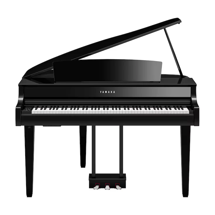 CLP865GP Clavinova digitaaliflyygeli, musta kiiltävä