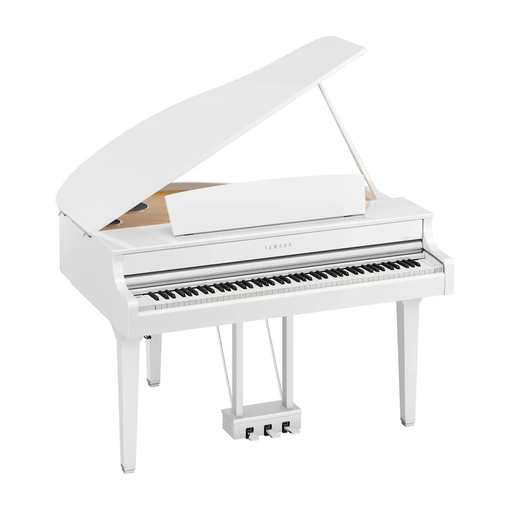 CLP895GP Clavinova Digitaaliflyygeli, valkoinen kiiltävä