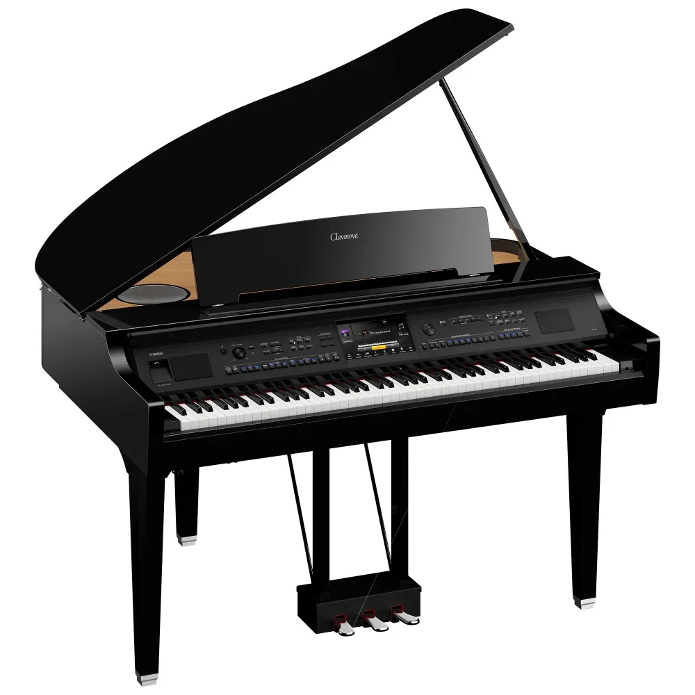 CVP909GP Clavinova, musta kiiltävä