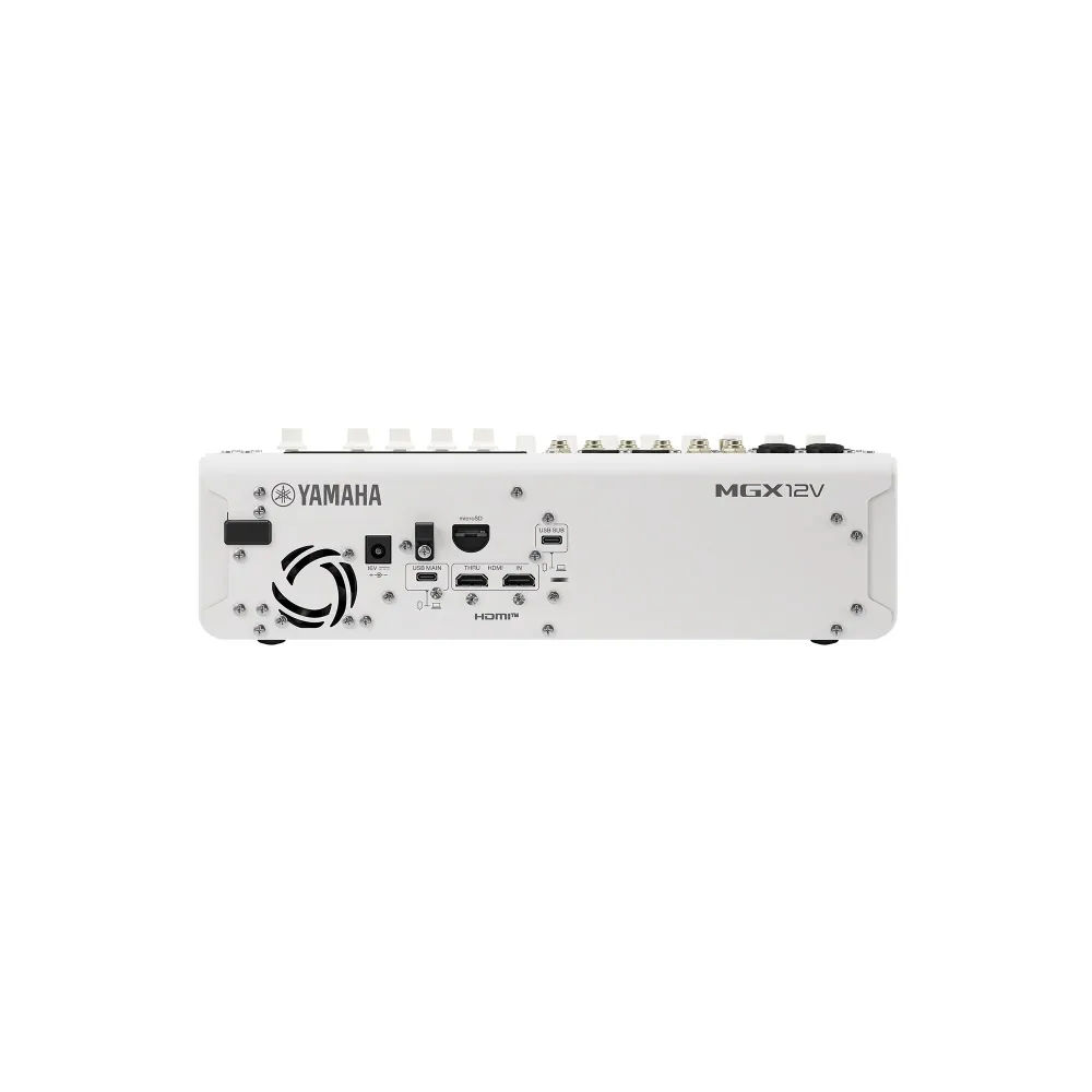Kompakti 12-kanavainen Digitaalinen mikseri HDMI liitännällä.