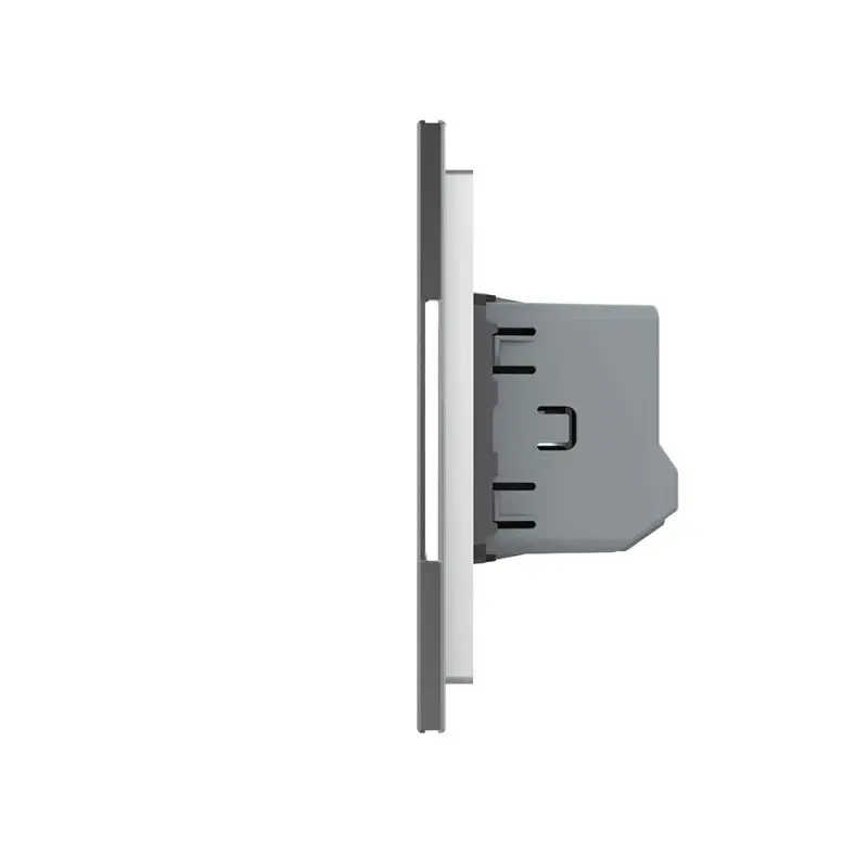 Livolo | Harmaa | 1+1+1+1 | Himmeri | Kytkinkytkin