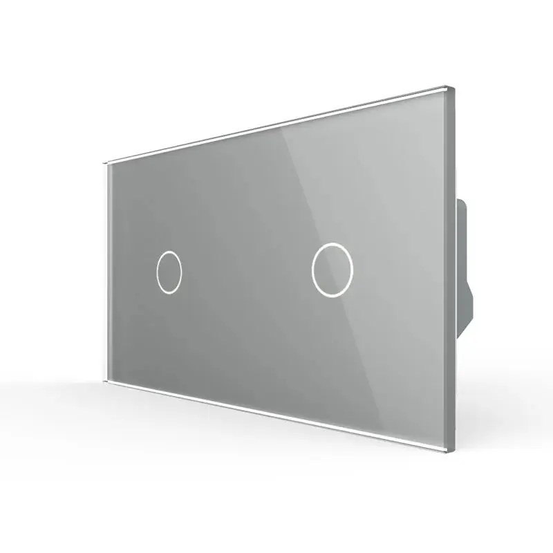 Livolo | Harmaa | 1+1 | Himmeri | Kytkin