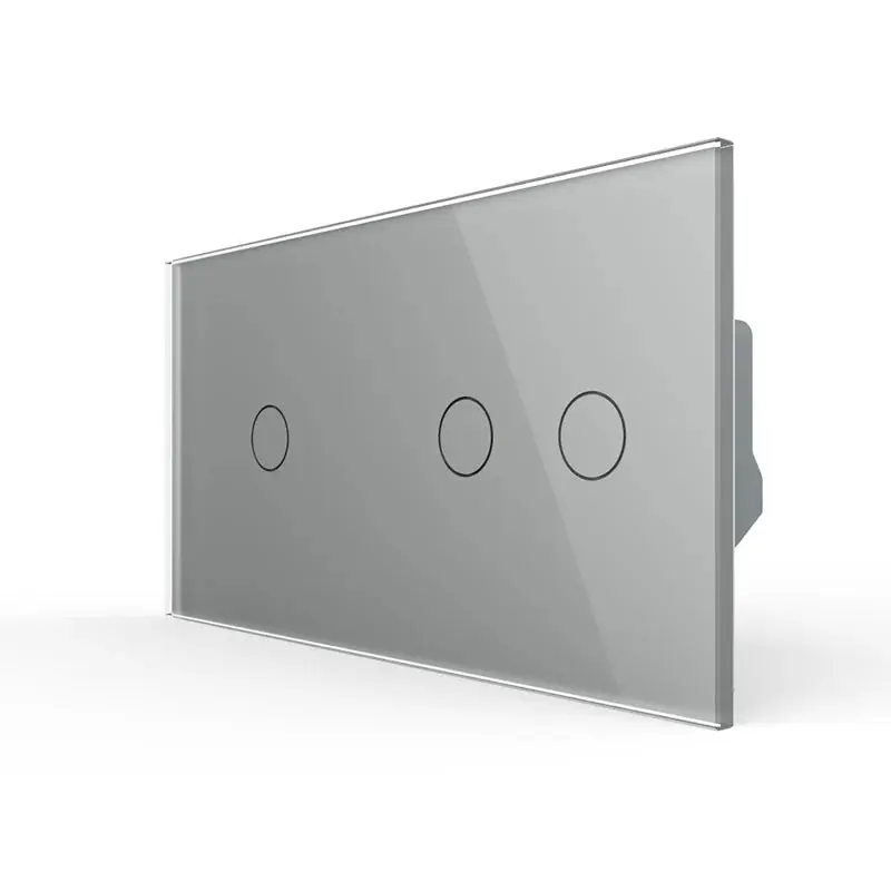 Livolo | Harmaa | 1+2 | Himmeri | Kytkin