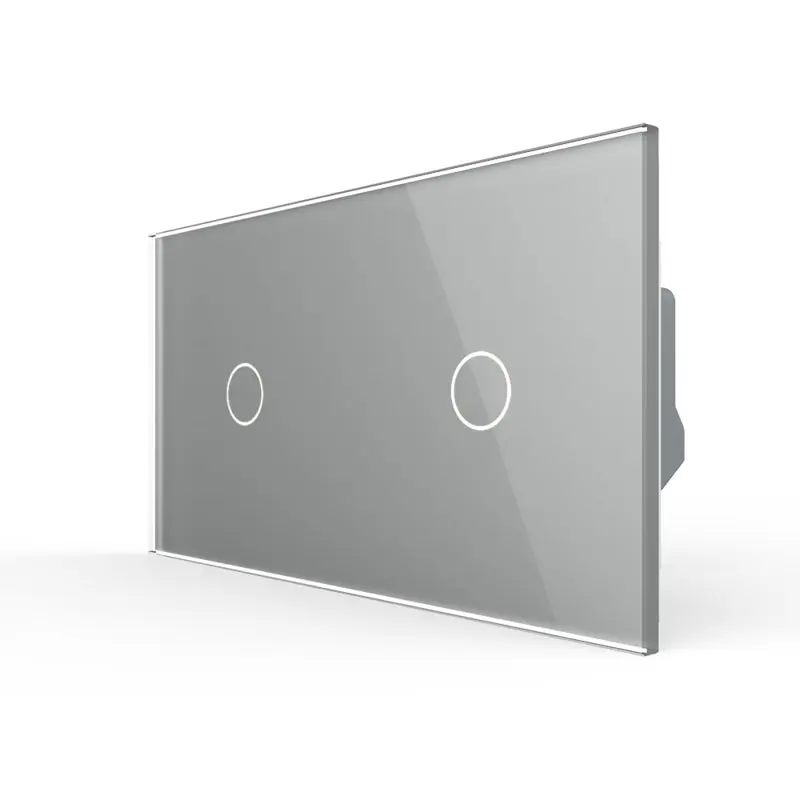 Livolo | Harmaa | 1+1 | Himmeri | Kytkinkytkin