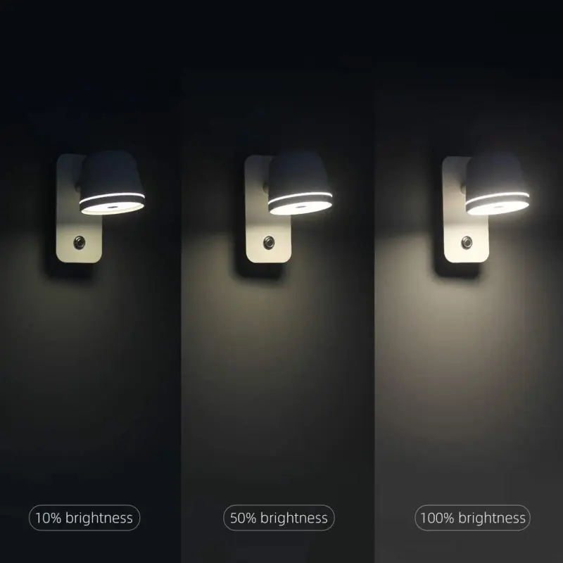 Seinävalaistus | Musta | 1 | LED | Kosketushimmerillä | Hämärtyä
