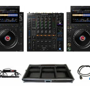 AlphaTheta CDJ-3000X & DJM-A9 Paketti
