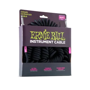 Ernie Ball 6044 Spiraalikaapeli, 10m. Black.