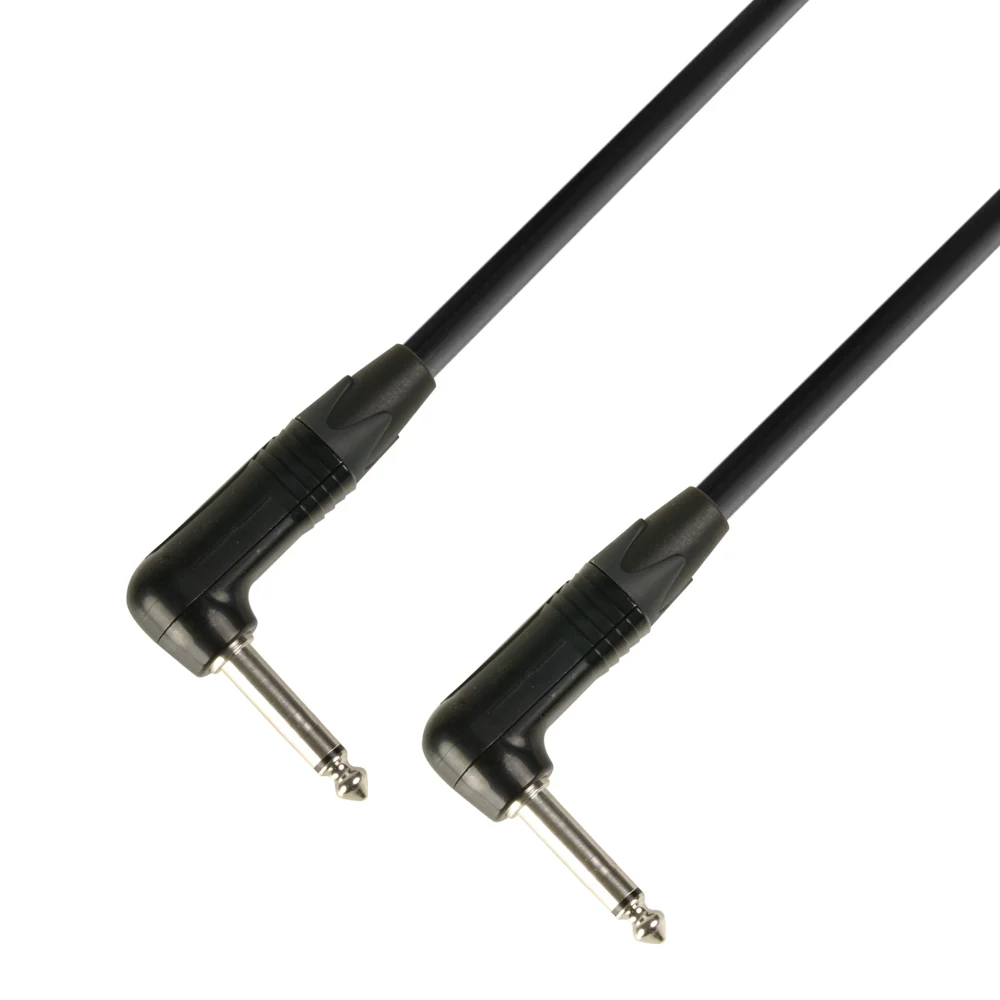 Neutrik Instrumenttikaapeli 6.3 mm Kulmaliitin mono - 6.3 mm Kulmaliitin mono (30 cm)