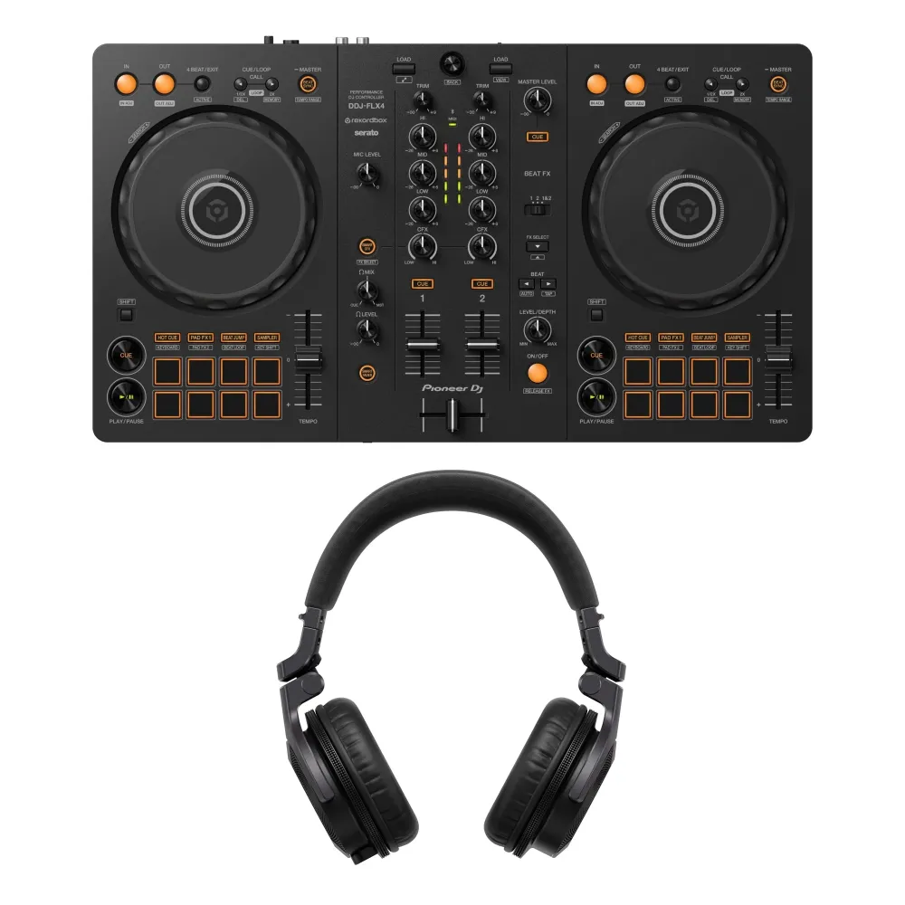 Pioneer DJ FLX4 Kuulokepaketti