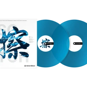 RB-VD2-CB Rekordbox control vinyl (sarja 2) (kirkas sininen)