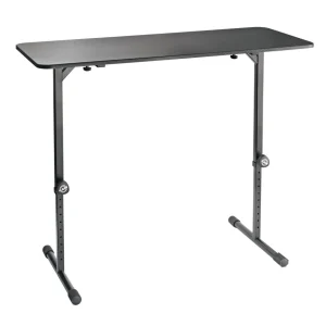 K&M 12160 DJ Desk, musta