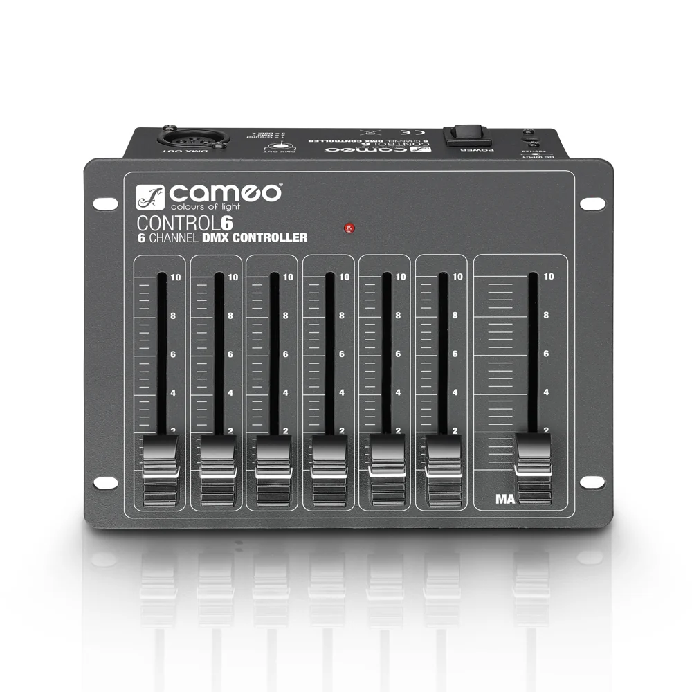 Cameo CONTROL 6 DMX ohjaimet