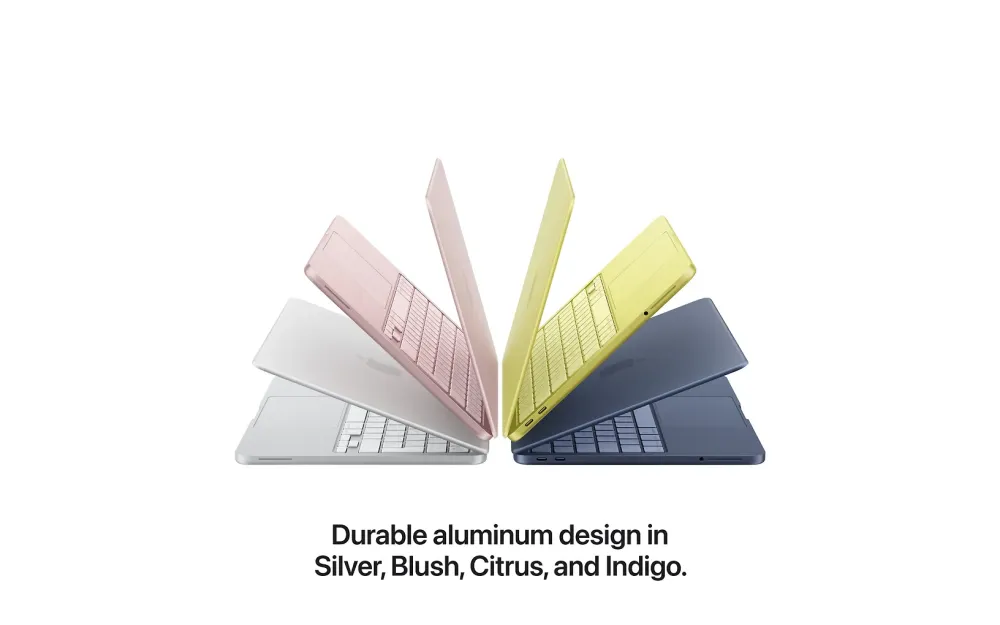 Apple MacBook Neo 13" A18 Pro 8 Gt, 256 Gt kannettava, roosa