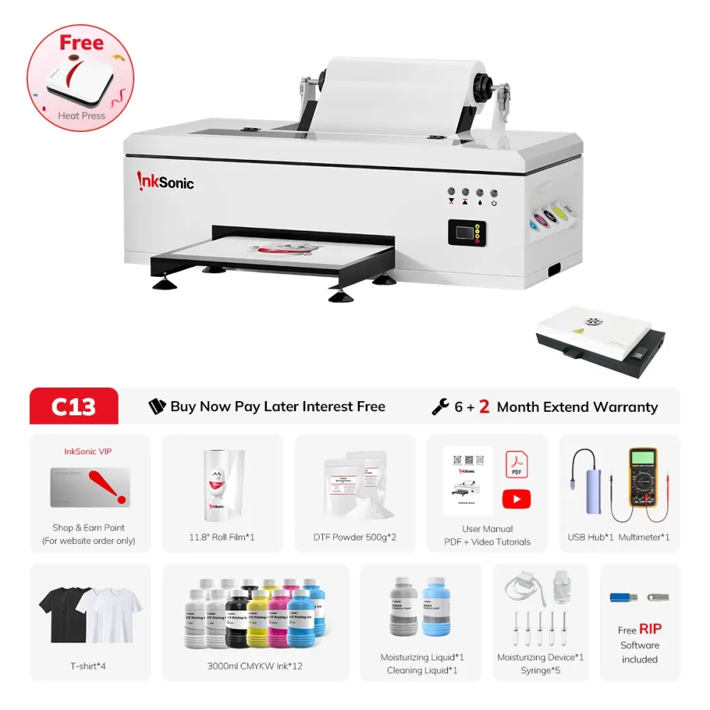 R1390 A3+ DTF-tulostin C13 - Premium-paketti