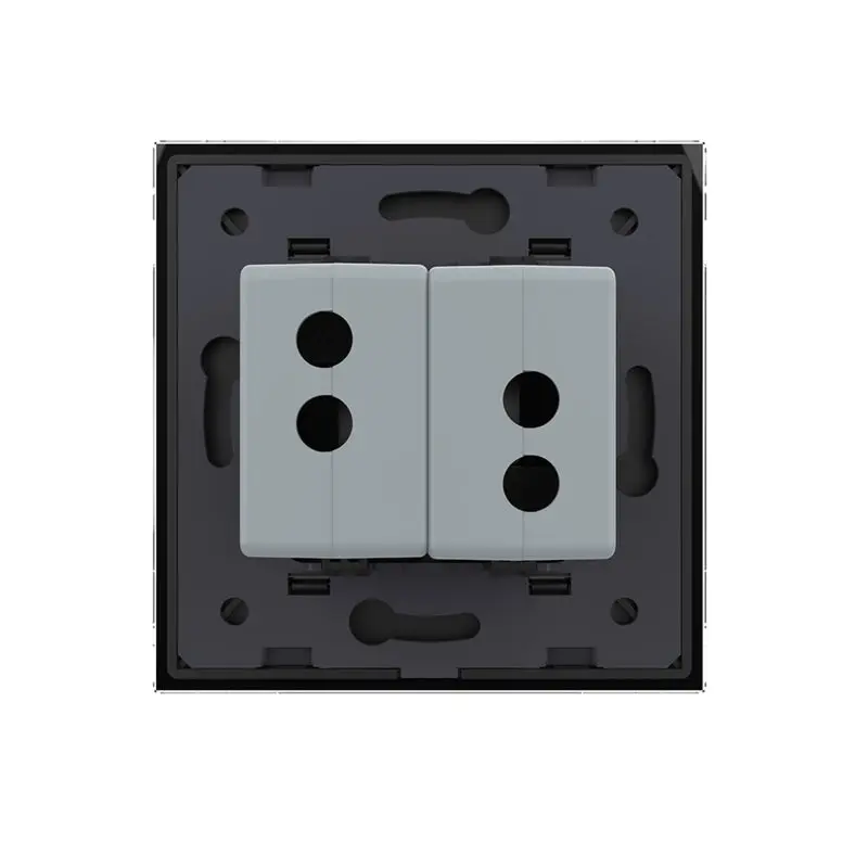 Livolo | Musta | SR | Kaksois USB -laturi