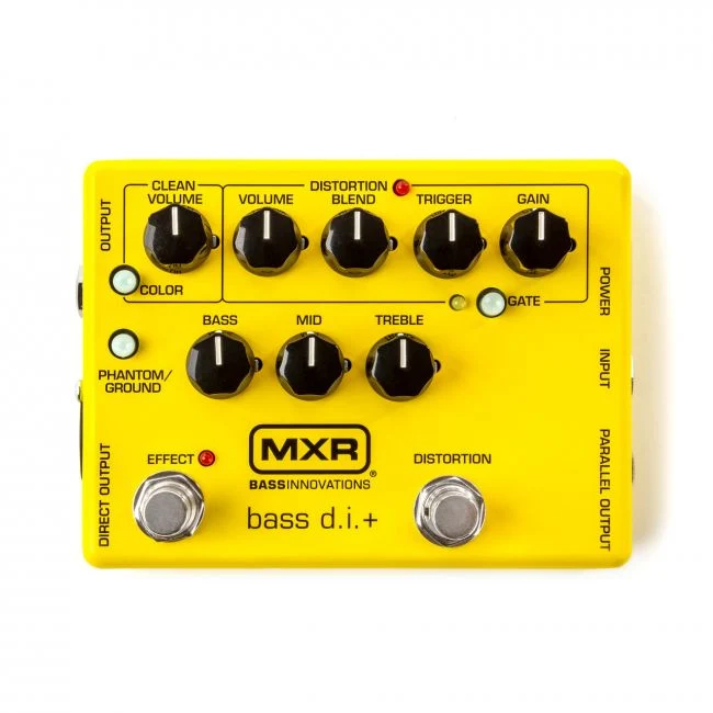 MXR M80Y Bass D.I.+ Ikebe Yellow