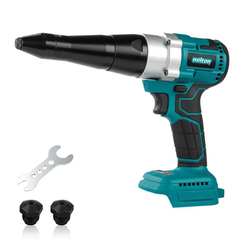 Vetoniittikone 18V akkukäyttöinen 3.2mm-4.8mm, Hiiliharjaton Milton