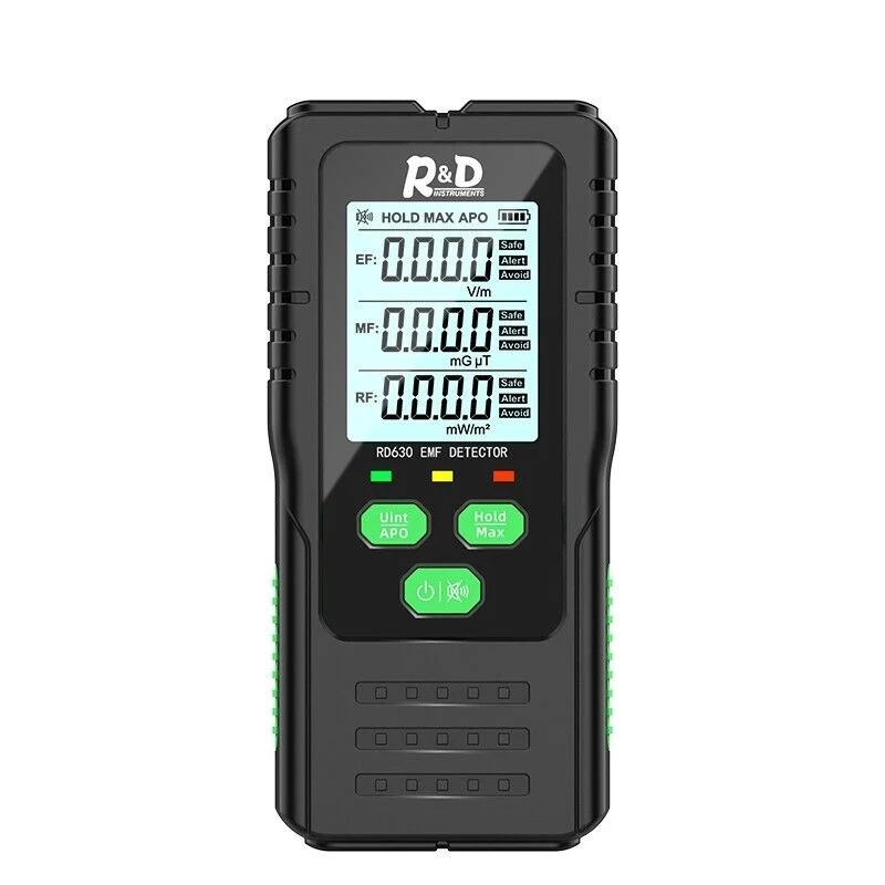 R&D 3--1 EMF-mittari, EF, MF, RF