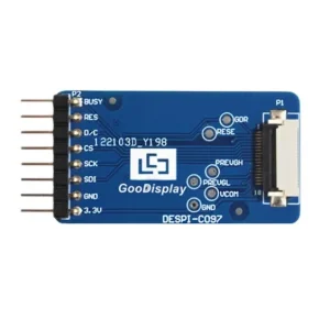 GooDisplay 0,97 tuuman 18-nastainen E-Paper HAT -sovitinlevy