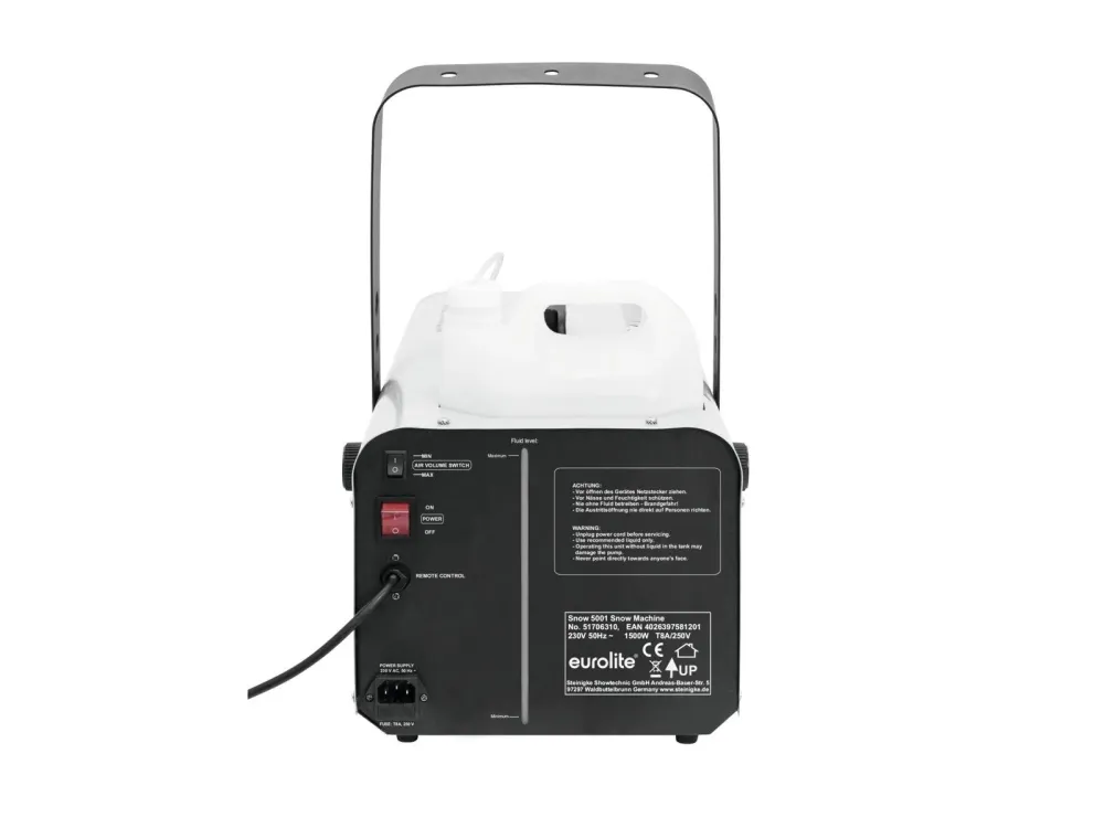 Eurolite Snow 5001 - Lumimasiinat (1500W)