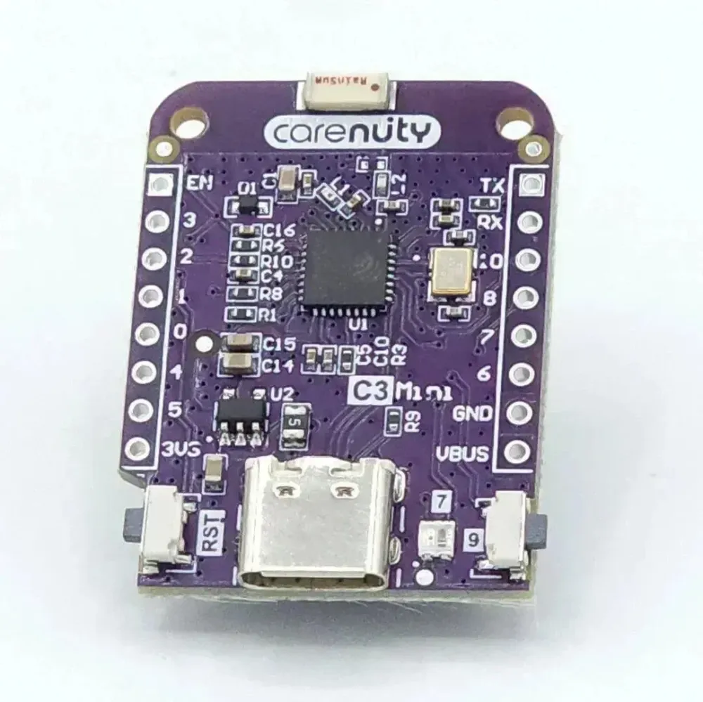 Carenuity Original C3-Mini v2.2.1: ESP32-C3 IoT -kehitysalusta
