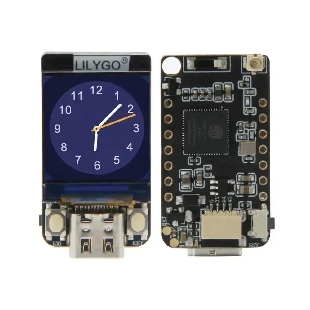 LILYGO T-QT Pro ESP32-S3 GC9A01 0,85 tuuman LCD-moduuli