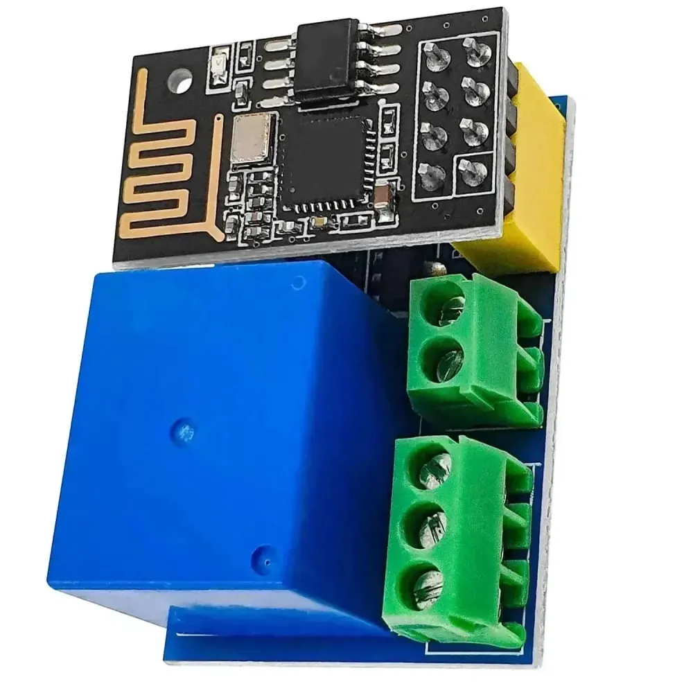 ESP8266-01S ESP-01S WiFi-moduuli 5V releadapterilla