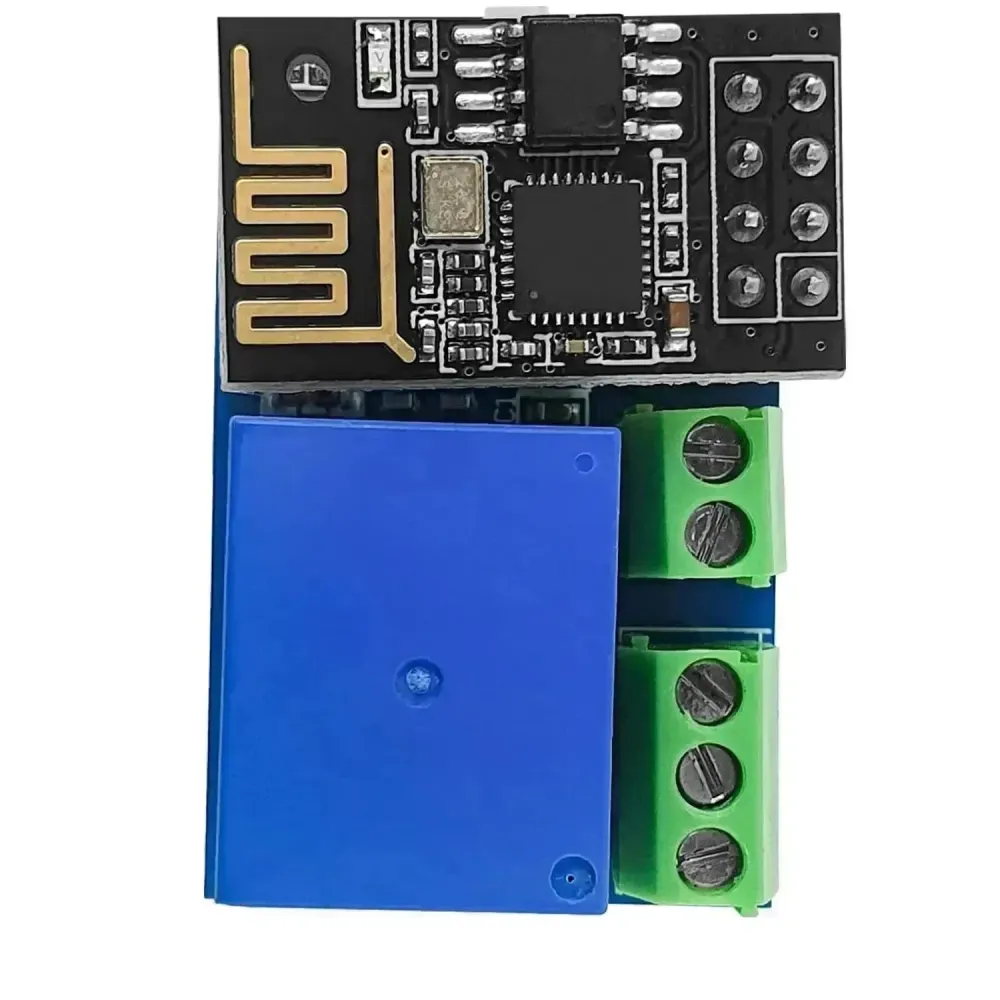 ESP8266-01S ESP-01S WiFi-moduuli 5V releadapterilla