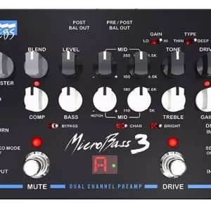EBS-Microbass3 analog preamp/DI-box