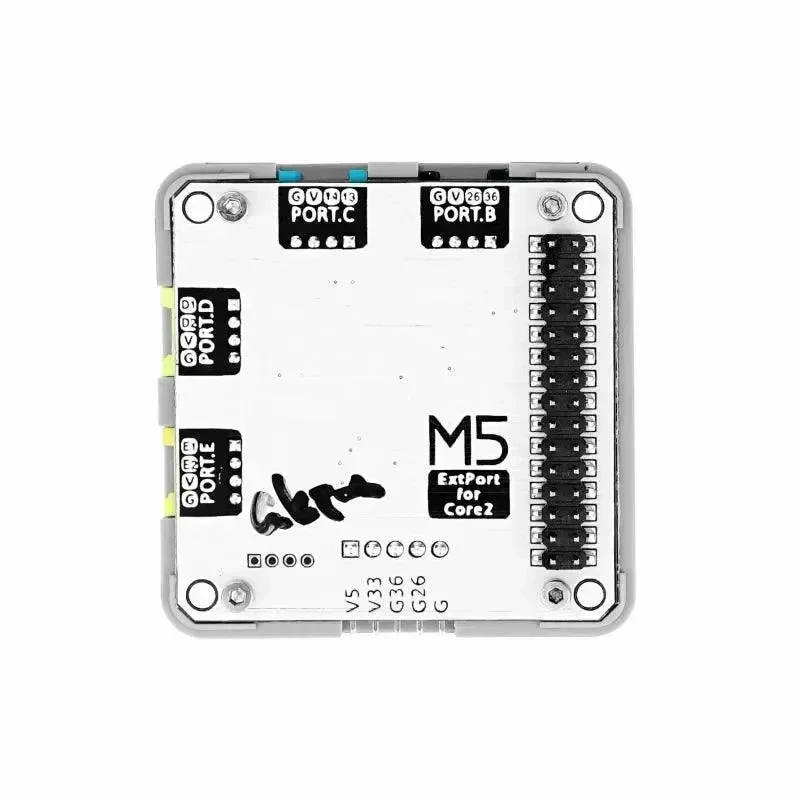 M5stack laajennusporttimoduuli Core2:lle