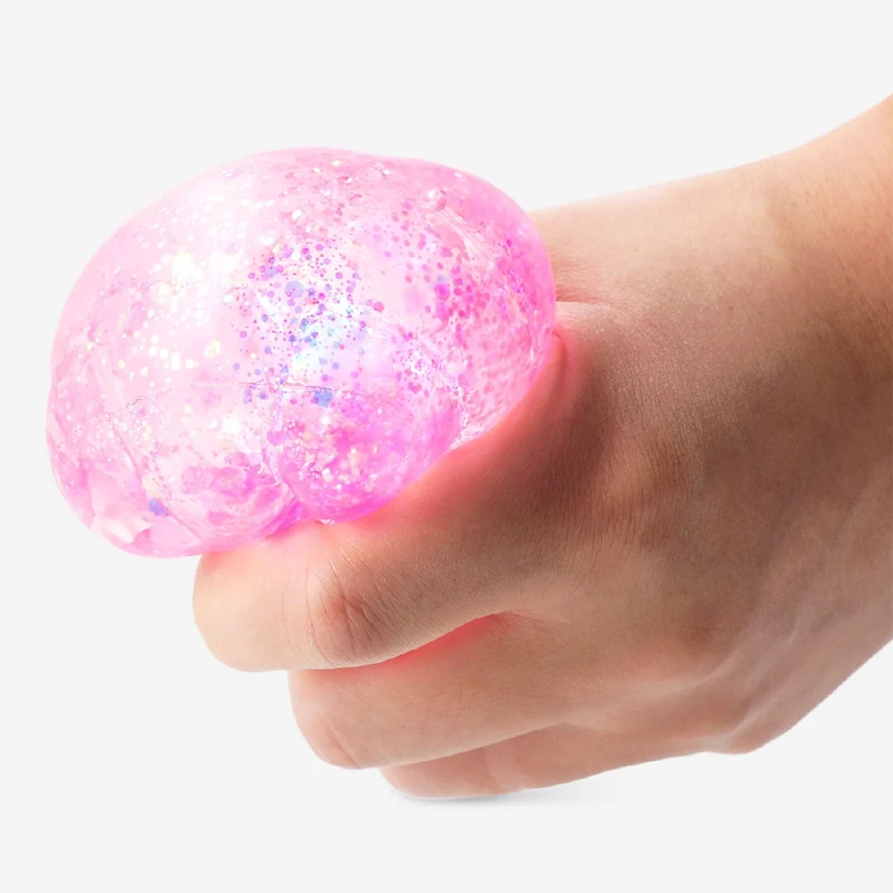 Fidget cube - Vaaleanpunainen kuplaneliö