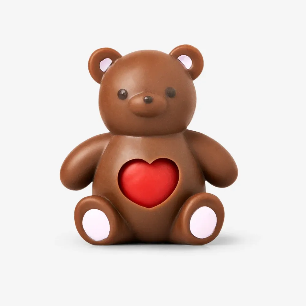 Paina minua lelu - Ruskea karhu punaisella sydämellä