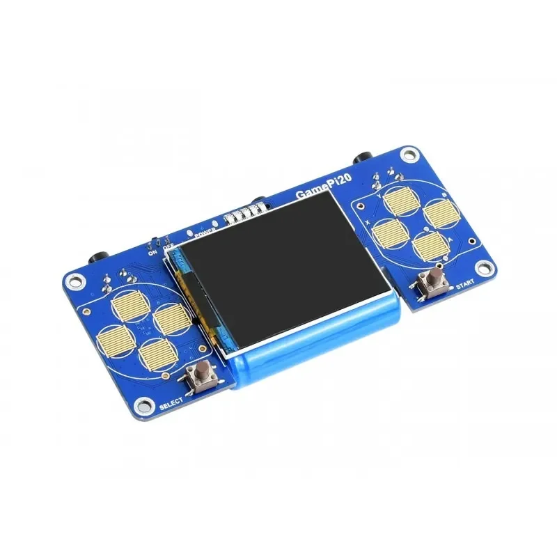 Waveshare GamePi20 Mini videopelikonsoli Raspberry Pi Zeroon perustuva [EOL]