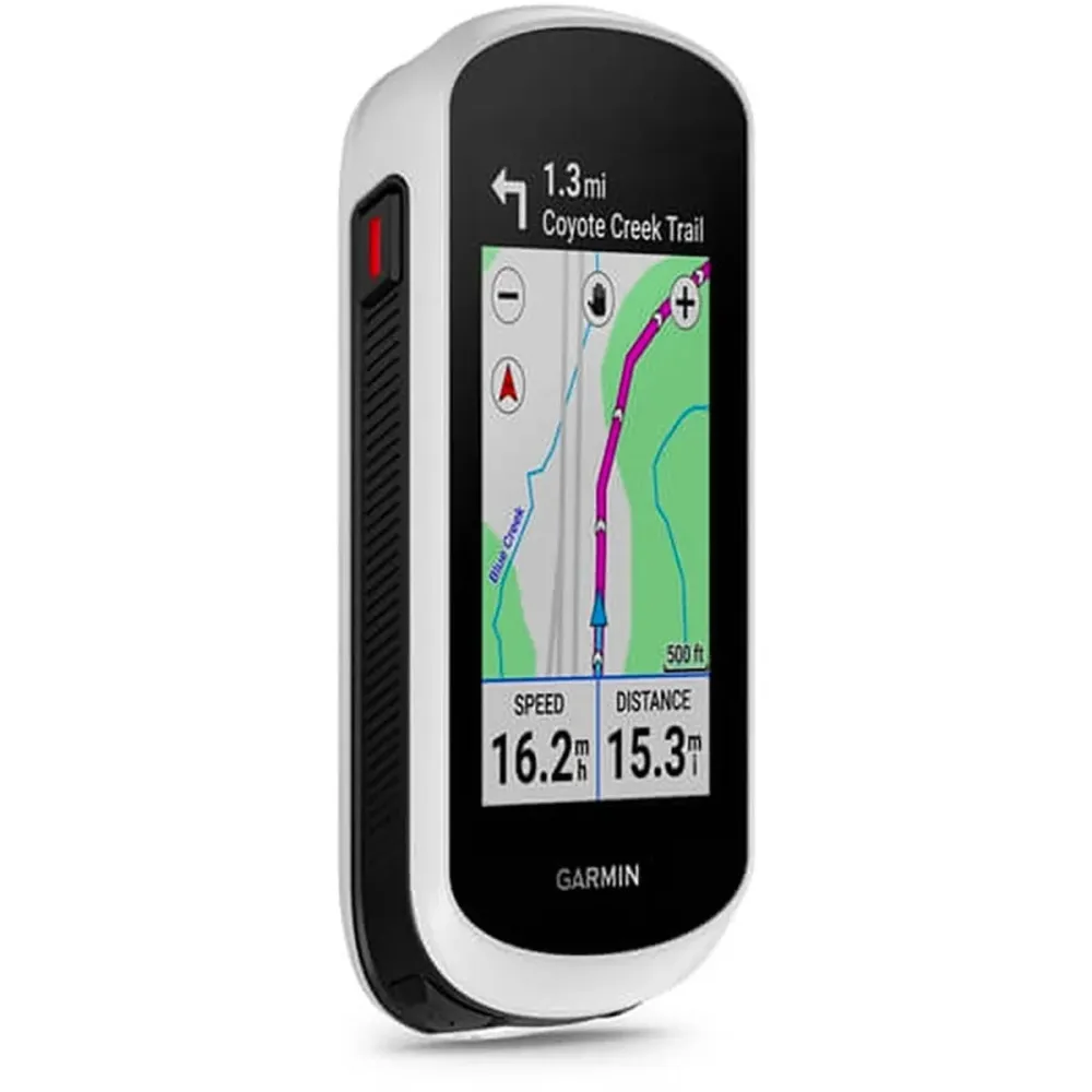 GARMIN EDGE EXPLORE 2 POWER GPS PACK -laite, jossa on sähkökäyttöinen jalusta