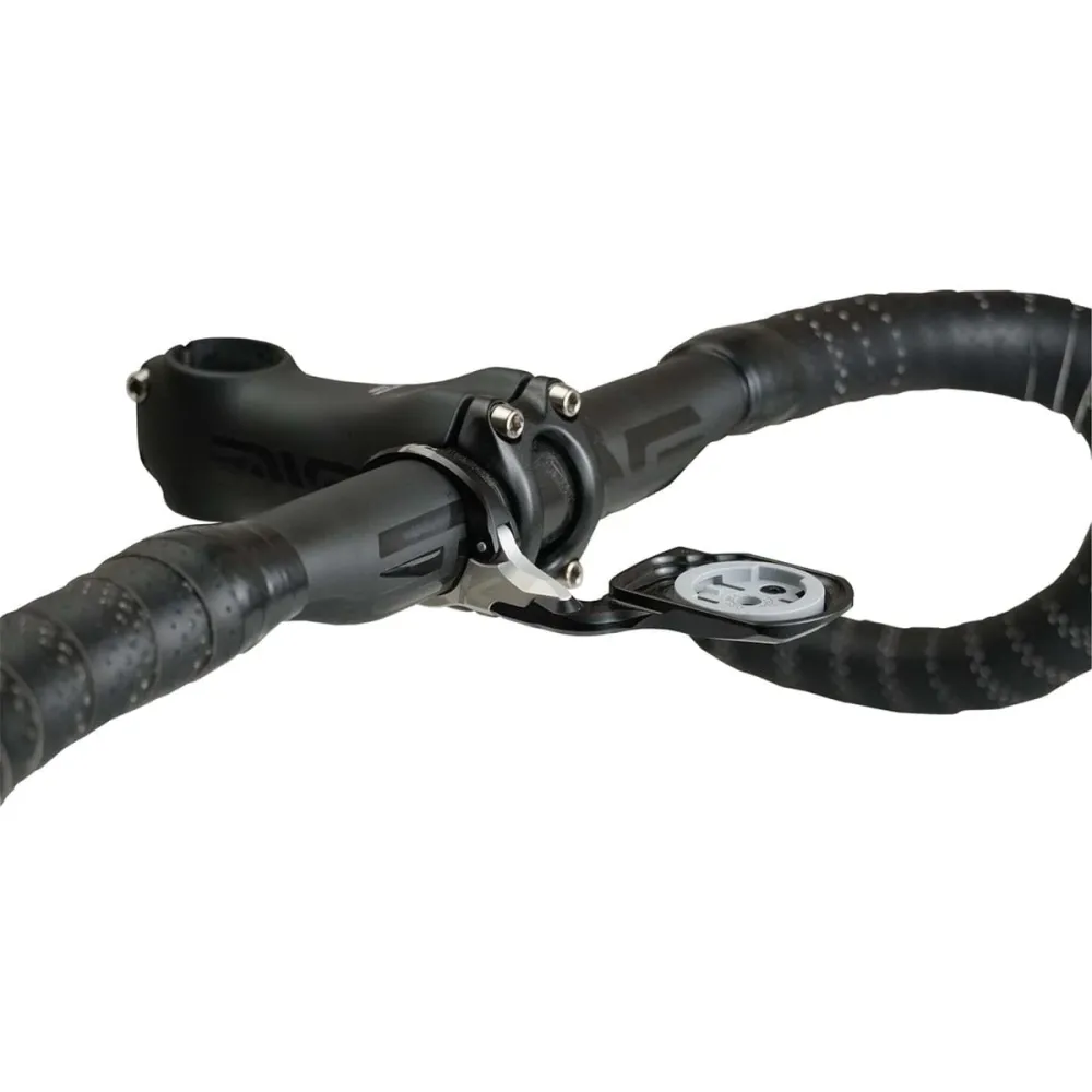 K-EDGE AERO RACE ohjaustangon pidike Wahoo Bolt 2.0:lle Musta