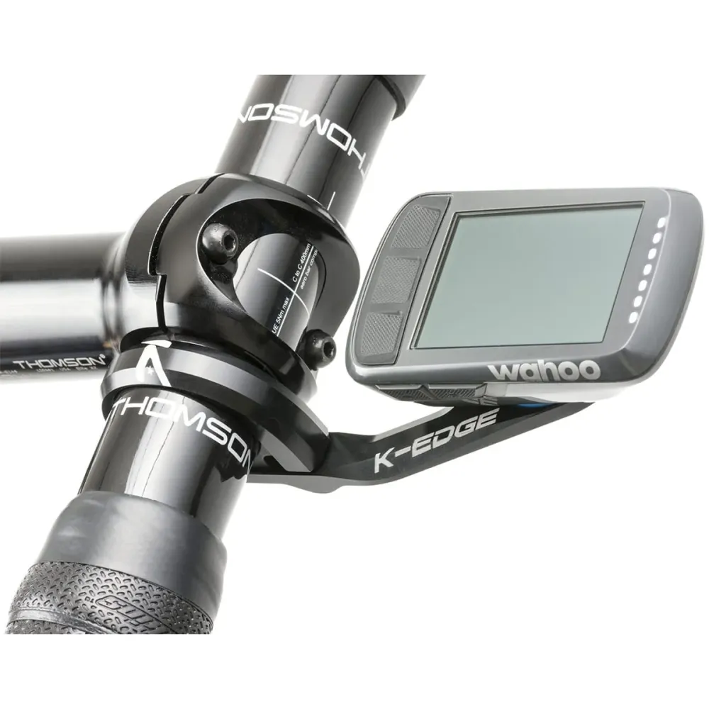 K-EDGE SPORT ohjaustangon pidike WAHOO BOLT GPS:lle Musta