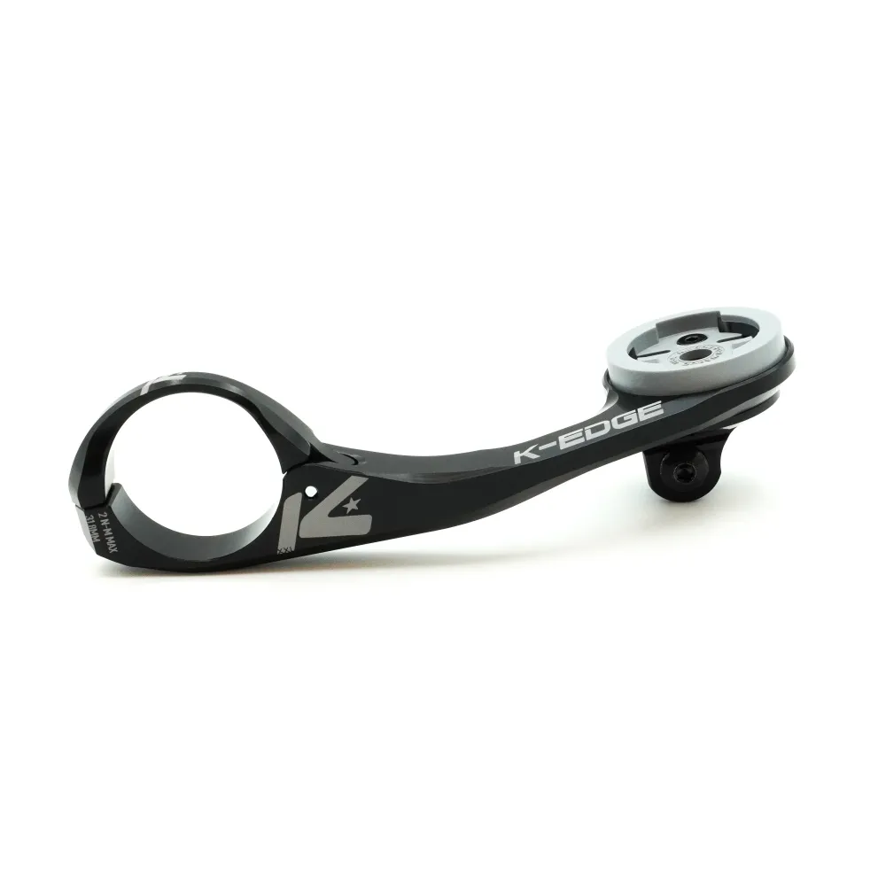 Ohjaustangon tuki K-EDGE WAHOO MAX XXL Combo 31.8mm Musta